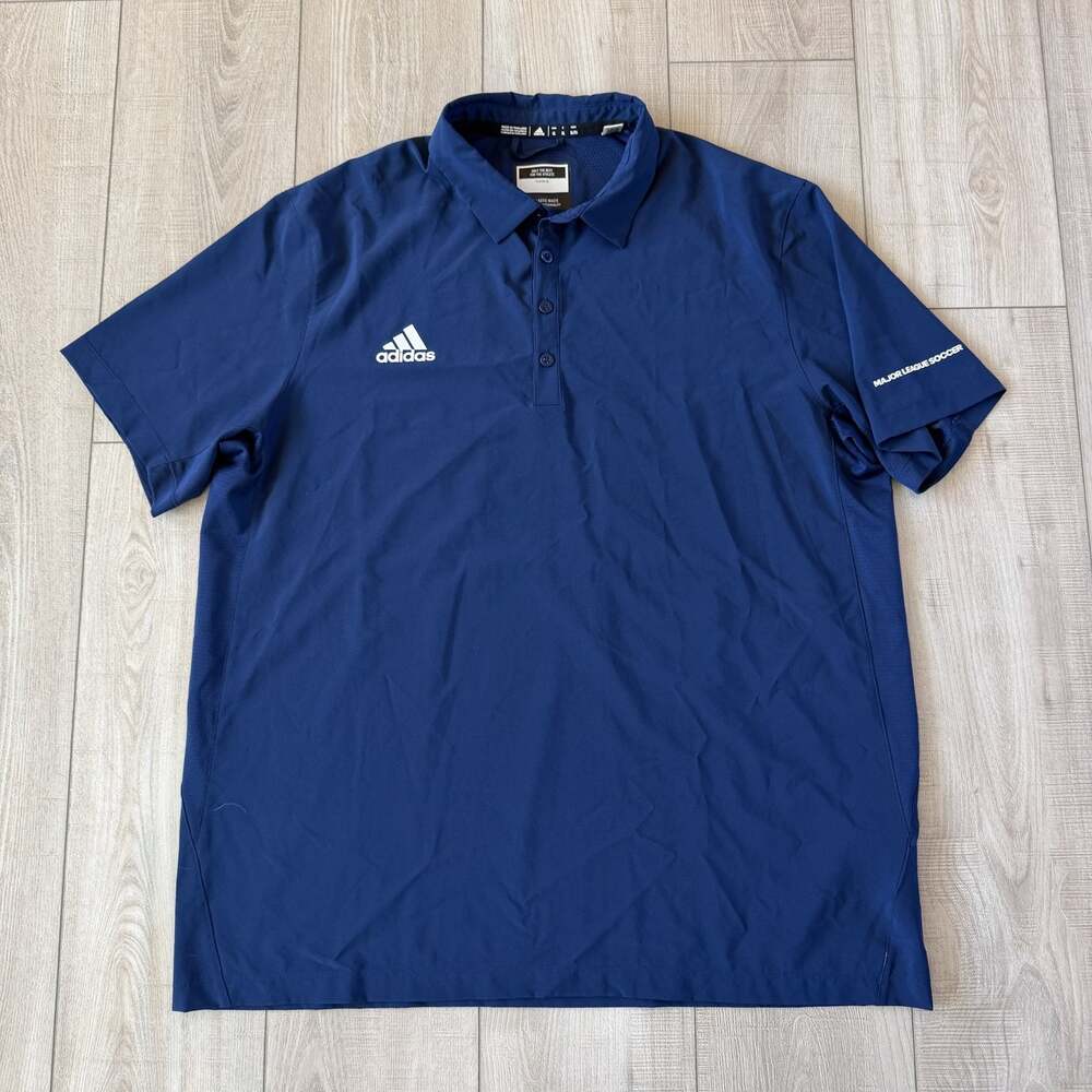 adidas MLS Major League Soccer Polo Shirt Mens XL